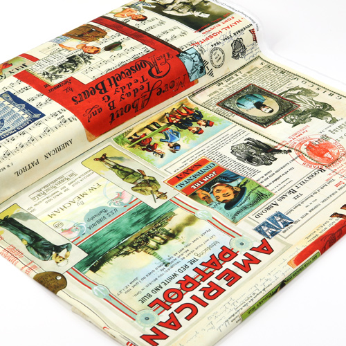 Sew America Vintage Military Ephemera Collage 3