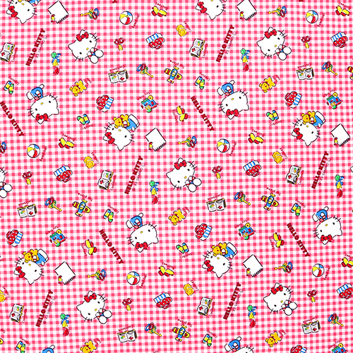 Gingham Hello Kitty Tela de Sanrio