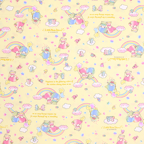 Pequeas Estrellas Gemelas Cielo Arcoris Tela de Sanrio