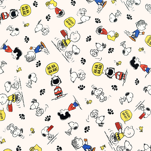 Pattes de Snoopy Charlie Brown Tissu par Sanrio