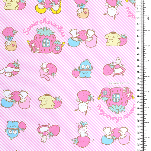 Maison aux Fraises des Personnages Sanrio 1