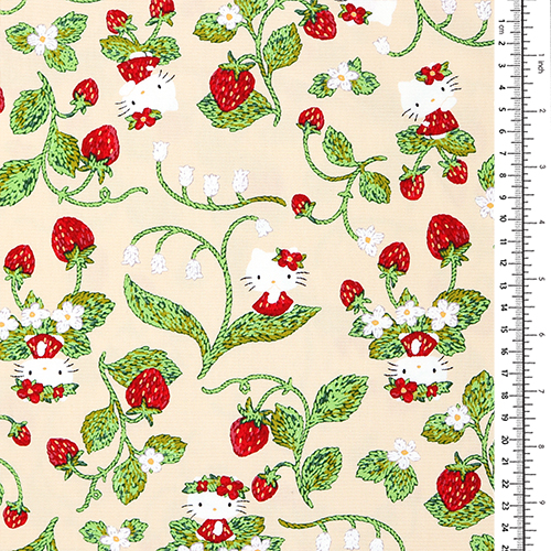 Hello Kitty Fresa Campanilla De Invierno 1