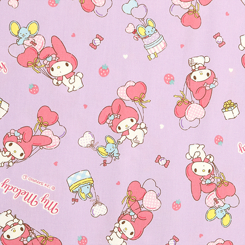 La Mia Melody Cuore Regalo Palloncino Viola Tessuto