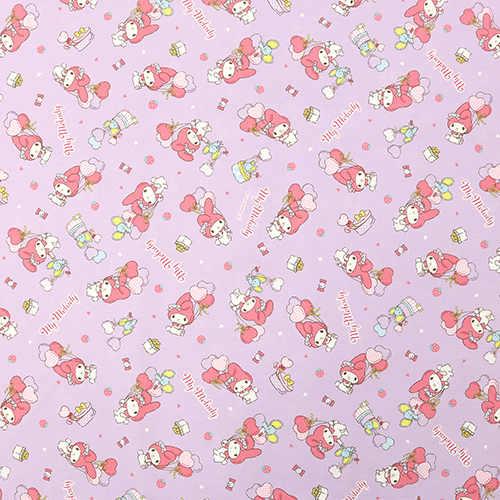 My Melody Heart Gift Balloon Purple 4