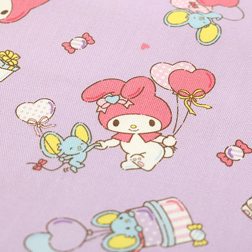 My Melody Heart Gift Balloon Purple 5