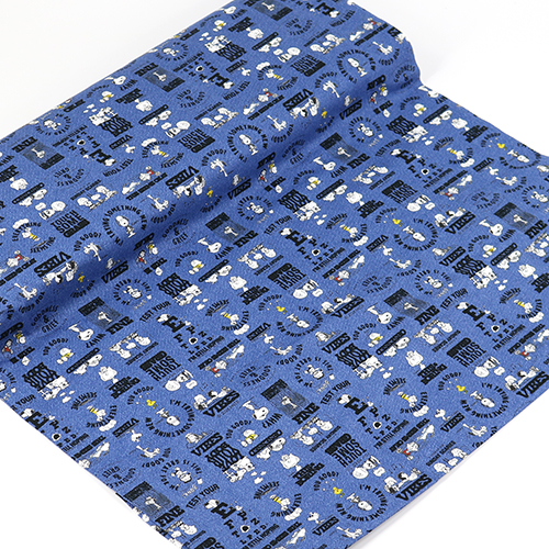 Snoopy 75. Güte Comic-Zitate Jeansstoff 3