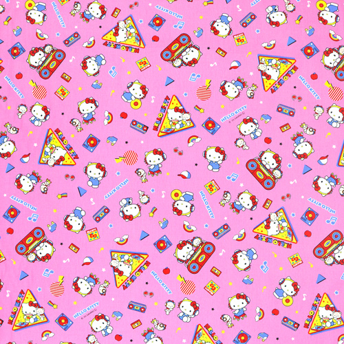 Hello Kitty Fiesta Disco Retro Sobre Patines De Ruedas 4