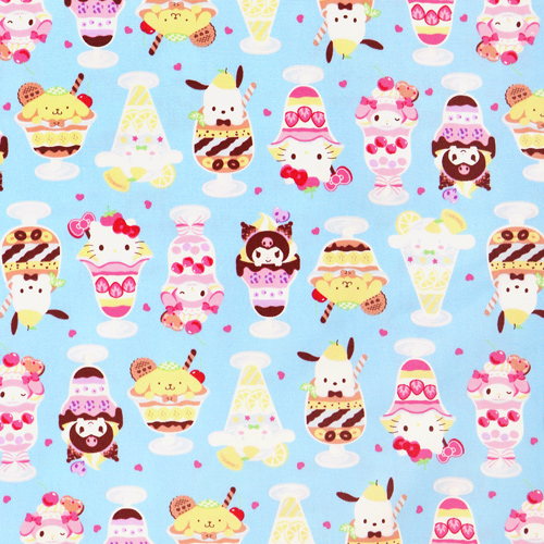 Sanrio-Charakter-Mix Pudding-Sundae-Parfait