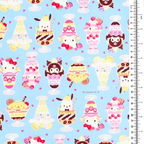 Sanrio-Charakter-Mix Pudding-Sundae-Parfait 1