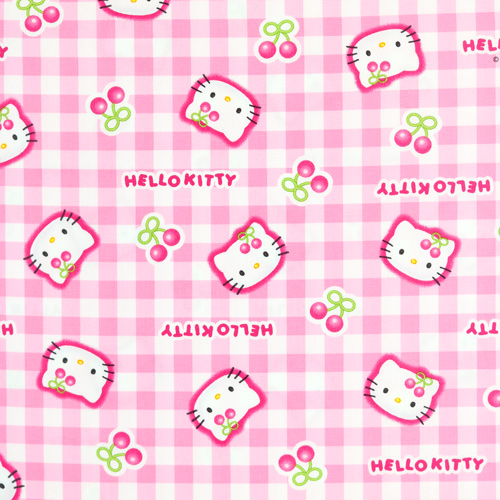 Hello Kitty Kirsch-Gingham-Karo