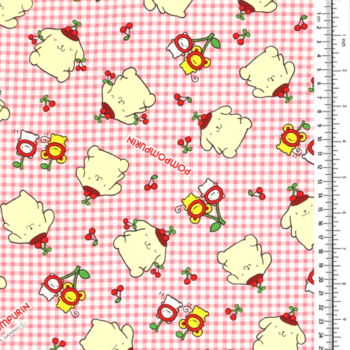 Pom Pom Purin Vichy-Karo Kirsch-Picknick 1