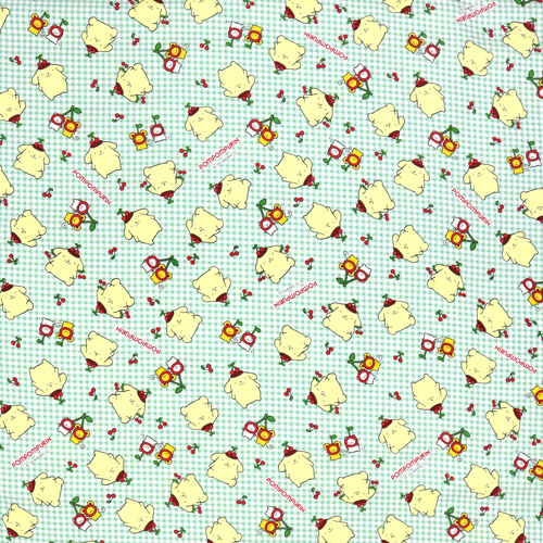 Pom Pom Purin Gingham Cherry Picnic 4