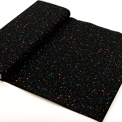 Galassia Colorata con Punti nello Spazio 3