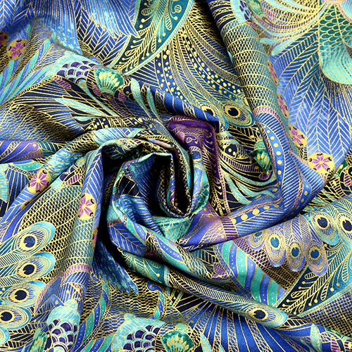 Imperatrice Piuma Metallica Astratta 2