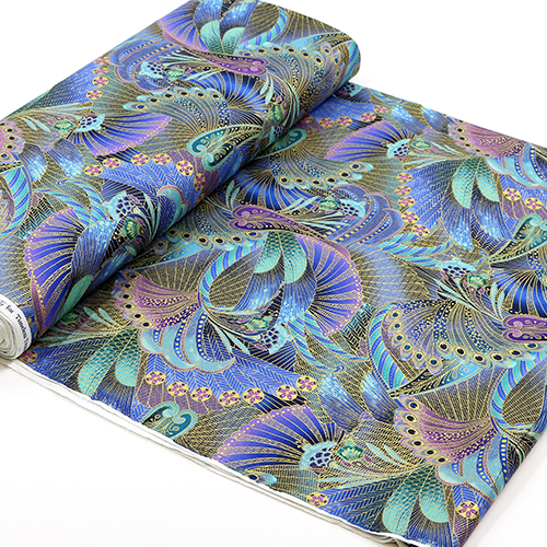 Imperatrice Piuma Metallica Astratta 3