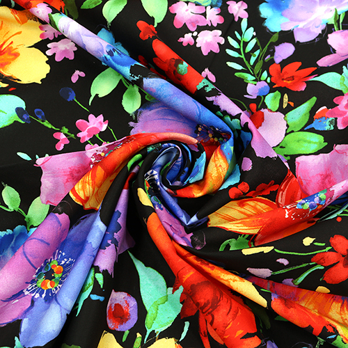 Große, leuchtende gemalte Blumen Regenbogenblumen 2