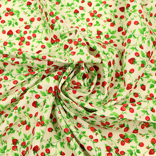 Zarte kleine Erdbeeren an Ranken 2