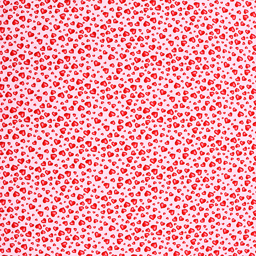 Red Valentine Love Hearts All Over 4