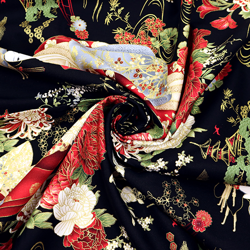 Kyoto Metallic Japanese Geishas 2