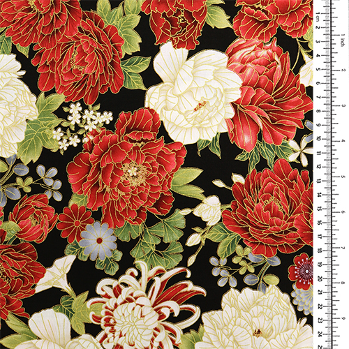 Grandes Florales Asi�ticos Met�licos de Kioto 1