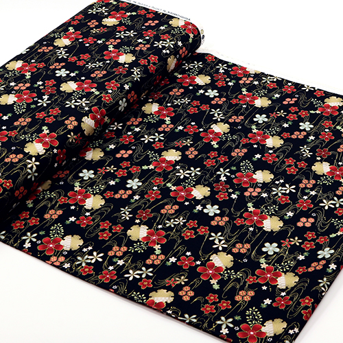 Kimono Kyoto Metálico de Flores Geo 3