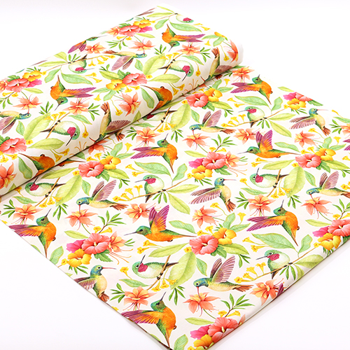 Colibrí Floral Tropical Con Néctar 3