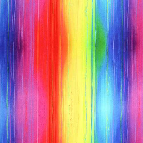 Helle Gebürstete Regenbogen-Farbstreifen