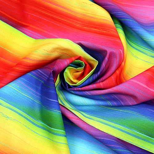 Helle Gebürstete Regenbogen-Farbstreifen 2