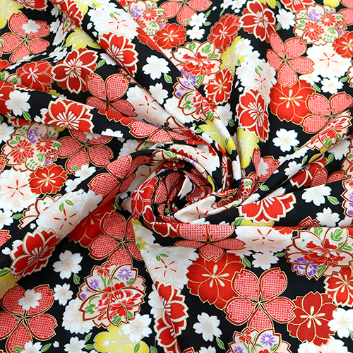 Gold Patterned Cherry Blossom 2