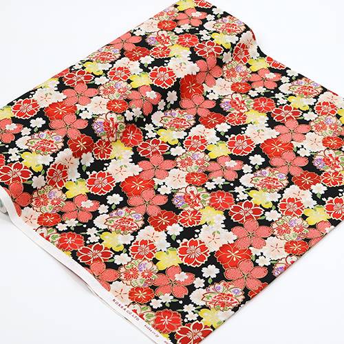 Gold Patterned Cherry Blossom 3