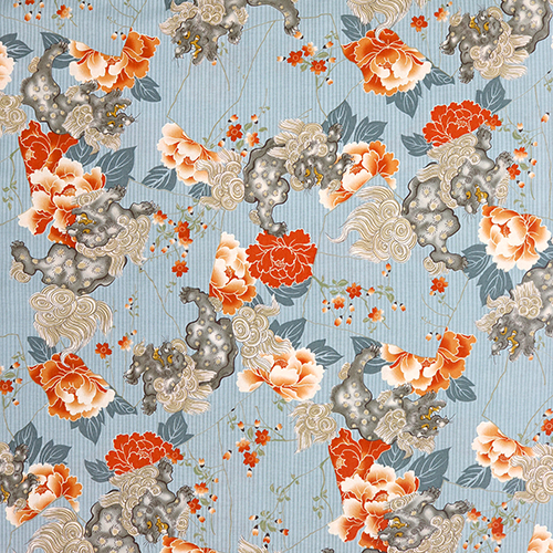 Japanese Lion Foo Dog and Peony 4