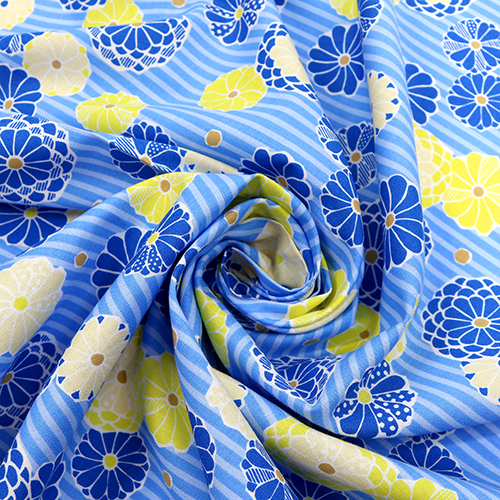 Cute Retro Chrysanthemum Stripe 2