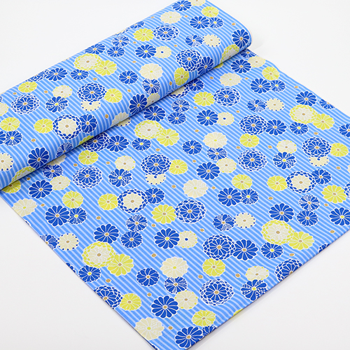 Cute Retro Chrysanthemum Stripe 3