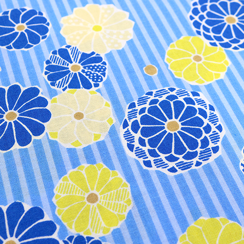 Cute Retro Chrysanthemum Stripe 5