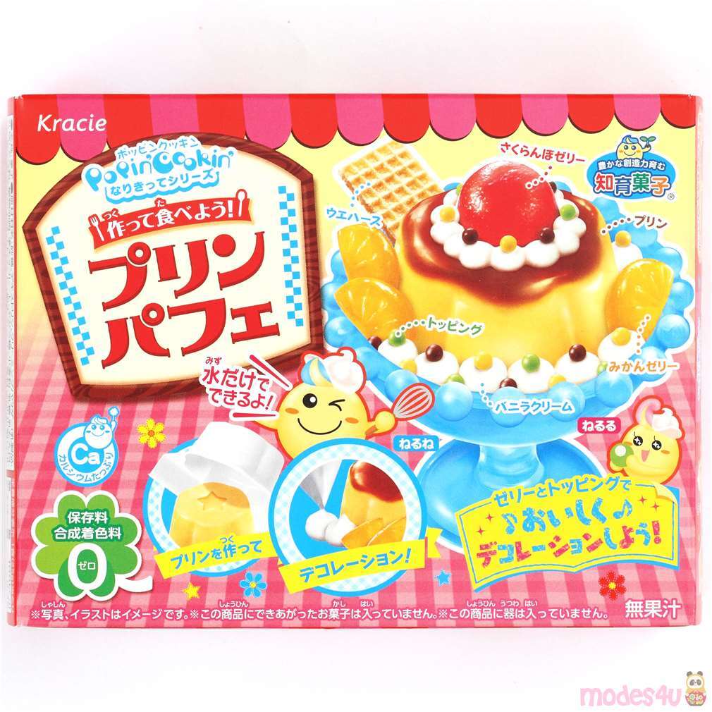 EXPIRED Pudding Parfait Kracie Popin' Cookin' DIY candy modeS4u