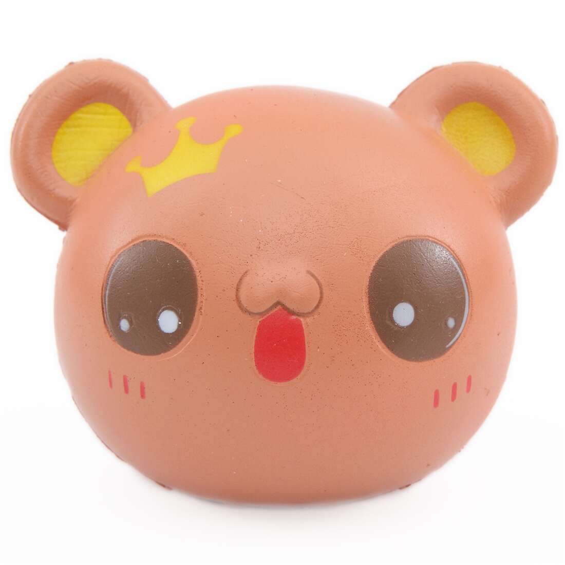 scented brown bear head  squishy  modeS4u