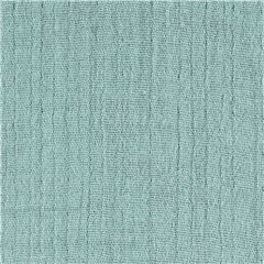 Tissu mousseline de coton bambou uni vert extra large Tissu