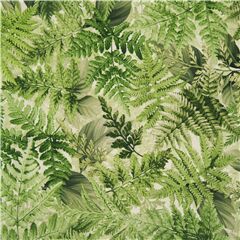 Fantaisie Florale Lgre Feuillage Tropical De Fougre Tissu par Michael Miller