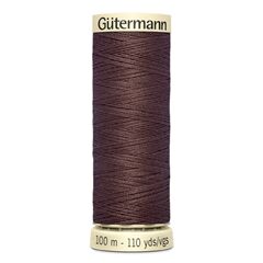 Gtermann Allesnher dunkler pekannussbrauner Nhfaden 446 von Gutermann