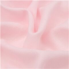 Gaze Double Solide Rose Clair Japonaise Tissu