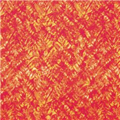 Milchglas Design rot orange Baumwollstoff Stoff von Michael Miller