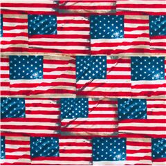 Patriotisch USA Flagge Sterne Streifen Stoff von Timeless Treasures