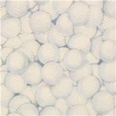 Tissu sur le thme des sports avec des balles de golf Tissu par Timeless Treasures