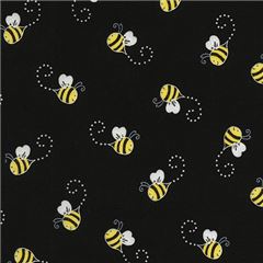 Se Insekten Summende Honigbienen Stoff von Timeless Treasures