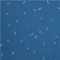 Tiny Surfers at Sea Fabric by Robert Kaufman