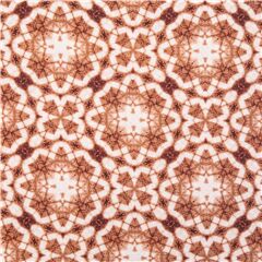 tessuto motivo geometrico marrone simmetrico Tessuto di Michael Miller