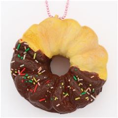 brown icing sprinkles French cruller squishy charm cellphone Sammy the Patissier