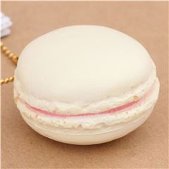 cute off-white macaron treat squishy Cafe de N kawaii