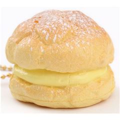 yellow cream puff squishy Cafe de N 