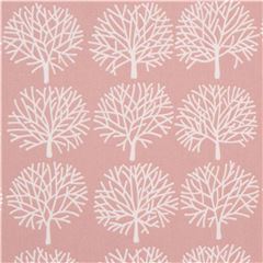 Hellrosaner Alexander Henry Stoff hellcremefarbener Baum Stoff von Alexander Henry